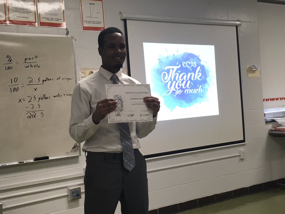 Doss Tech Academy (@doss_tech) on Twitter photo Congrats to Sakariye Hassan for also passing his <a href="/Doss_High/">Doss High School</a> Senior Backpack Defense! Congrats to Sakariye Hassan for also passing his <a href="/Doss_High/">Doss High School</a> Senior Backpack Defense!