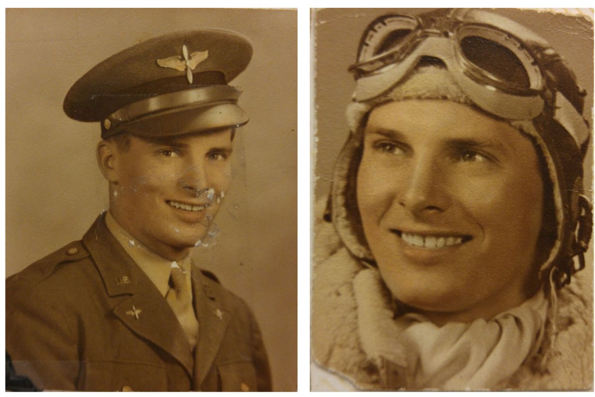 MsClasen's tweet photo. Today I got to intro. WWII by talking about 1 of my favorite people: my grandpa! He served in WWII in the Army Air Corps. Big thanks to @Ajrincon_20 for letting me take time to do it and to Mike Baumann for helping me identify the planes in his photos! https://t.co/HLkcb5us8d