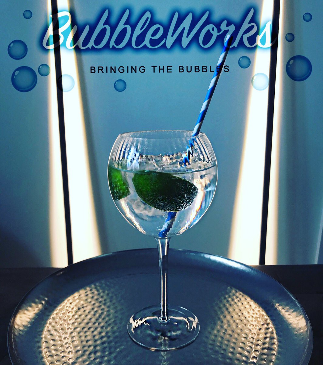 BubbleWorksUK's tweet photo. Thirsty Thursdays!
Who doesn’t love a Gin &amp; Slim! 
It’s almost the weekend... hands up who can’t wait?! 🙌🏼🙌🏼🙌🏼 What plans does everyone have? 
#BubbleWorksUK #Cheshire #BombaySapphire #GinAndSlim #G&amp;T #GinAndTonic #Bubbles #Zesty #Gin #partycatering #chamapgnebar 🥂🍾🍸❤️ https://t.co/grT9rNqFlo