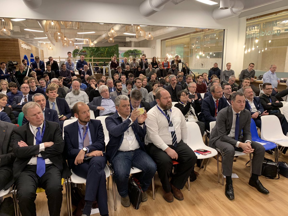 This Monday was the launch of #BE4Belgium coalition at <a href="/BeCentralBxl/">BeCentral</a>.
I was introducing our <a href="/AiBlackbelt/">AI BlackBelt</a> program for reskilling &amp; upskilling existing workforce (managers, developers, staff), starting this spring in #Brussels and #Wallonia
aiblackbelt.com
#BeTech #AI #ML