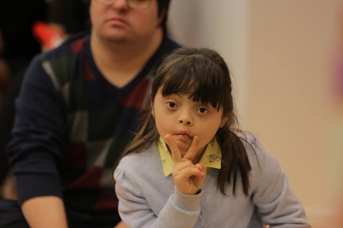 UNinAzerbaijan's tweet photo. To celebrate #WorldDownSyndromeDay ,@WHO in Azerbaijan organised a reading day with a group of children with #downsyndrome in #Baku, together with @libraff_az and #3alma publishing company with support of rehabilitation centres.  #DownSyndromeAwareness #LeaveNoOneBehind https://t.co/bbuWtbAB8Y