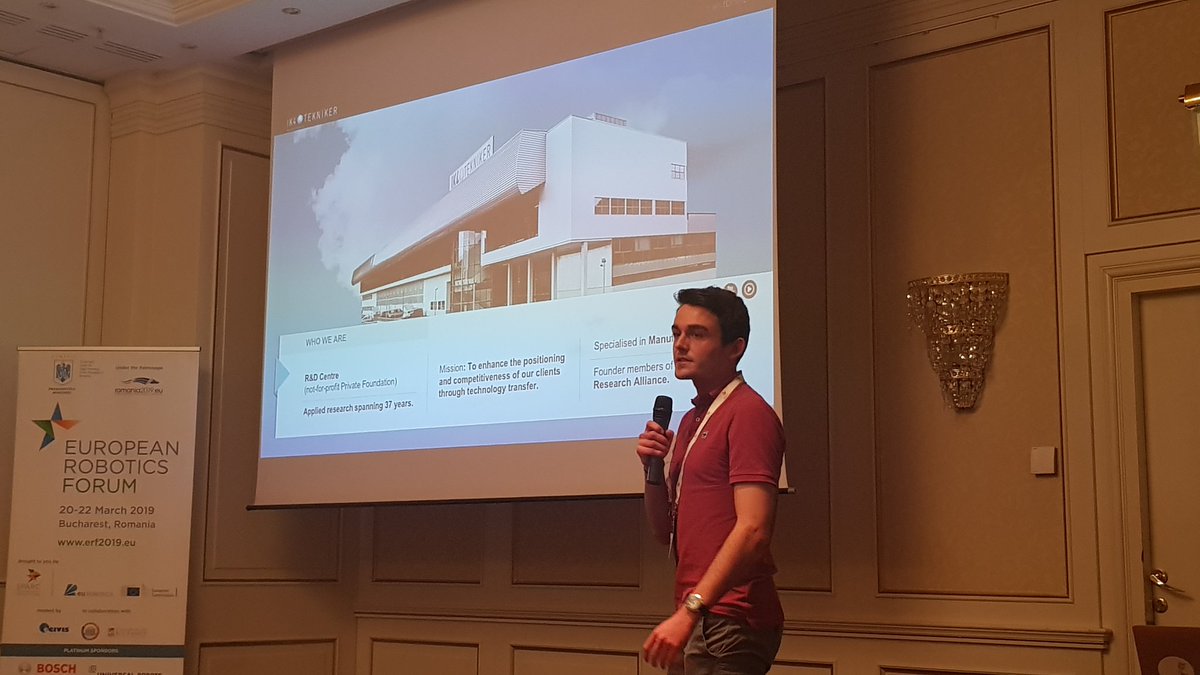 CNRPst's tweet photo. Pick &amp; Place Operations in Logistics Using a Mobile Manipulator Controlled with Deep Reinforcement Learning presented by Ander Iriondo @IK4_TEKNIKER @Pickplace_PRJ session on AI Planning and Robotics #ERF2019 @eu_Robotics @SPARCrobotics @RoboticsEU @StampaCnr @cnr_istc @AI_x_IA https://t.co/9PH9pJlA7J