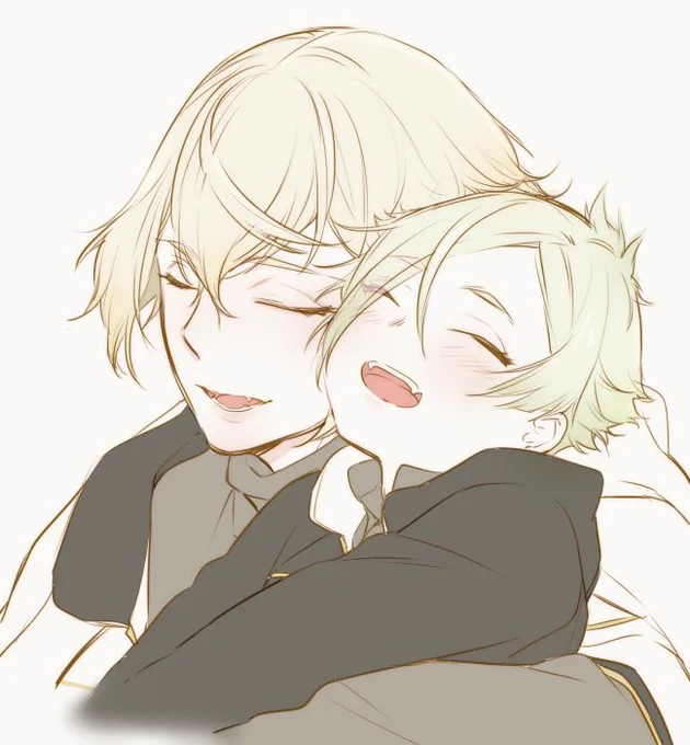 ほっぺすりすり兄弟 