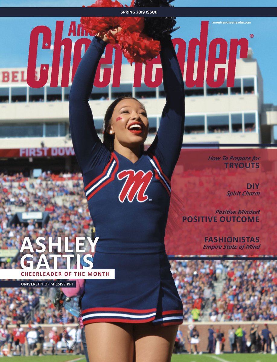 cheerleadermag's tweet photo. 💥 IT'S OUT 💥 The Spring issue of #ACmag is available for download! Get yours today 👉 https://t.co/9V7iuw1Itp @OleMissCheer https://t.co/MZWg2tIH3Q