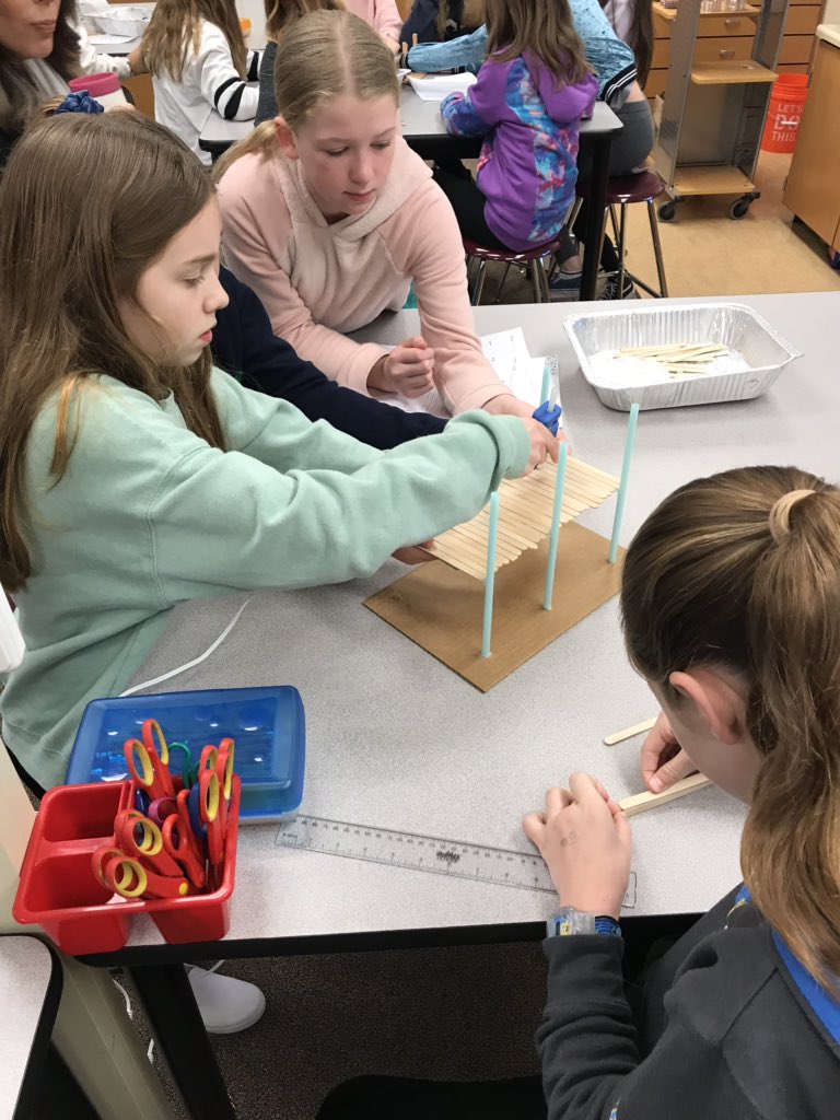 VaughenVipers's tweet photo. Sunset Ranch’s science lab rocks. Earthquake proof building of bridges and buildings. https://t.co/Xo1ktGoNGy