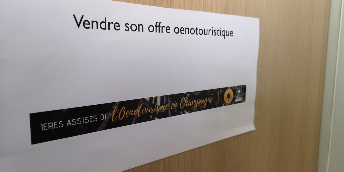 EpernayTourisme's tweet photo. [#Oenotourisme]
Les assises se poursuivent ! Place aux ateliers👍
➡️ Innover💥
➡️ Patrimoine mondial #Unesco
➡️Marketing émotionnel
➡️Vendre son offre oenotouristique
#Champagne #tourisme #idee
@ADTMarne @DptMarne @Champagne @SGVChampagne @villeepernay @champagne_ref @ChampagneWH https://t.co/jh1dyXZD95