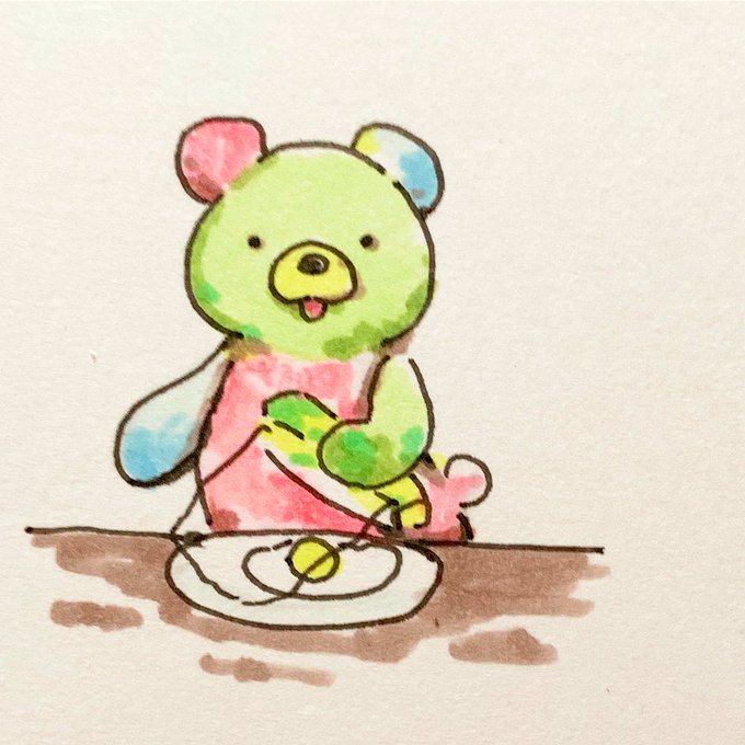 たぶんクマのtwitterイラスト検索結果