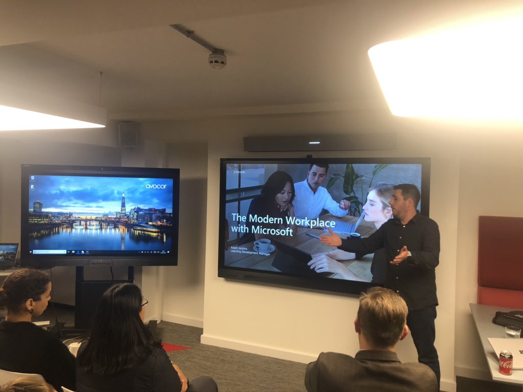 TDSYNNEX_Mav's tweet photo. “72% of workers will work remotely by 2020” - fantastic insights being shared at our Connect with the Future of Metting Spaces event in London! @AvocorTech @Microsoft @intel #futuresource https://t.co/I9JyELcmrb