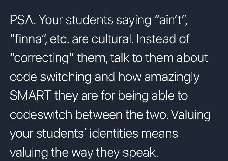 MsStearnsESCS's tweet photo. Definitely need to work on this, and so do many others!! #BeTheChange @SchoolEastside https://t.co/M8hoVyzNE9