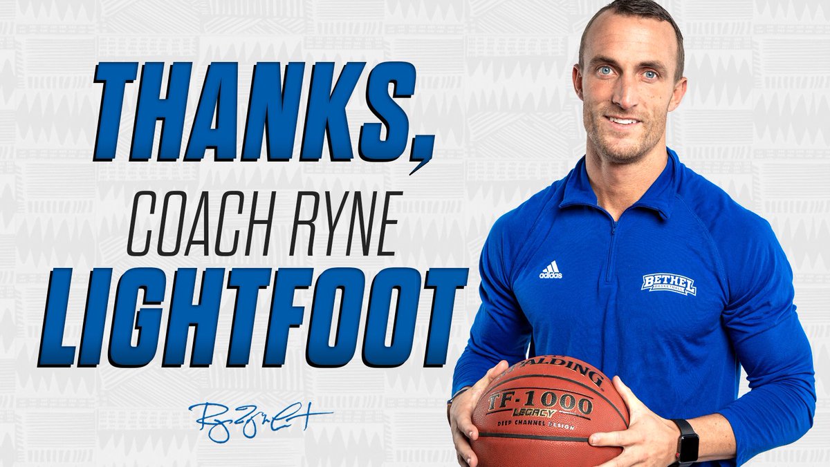 Bethel Hoops All The Best To Coach Ryne Lightfoot As He Continues To Work His Way Up The Coaching Ladder We Were Proud To Be Stop No 1 2 National