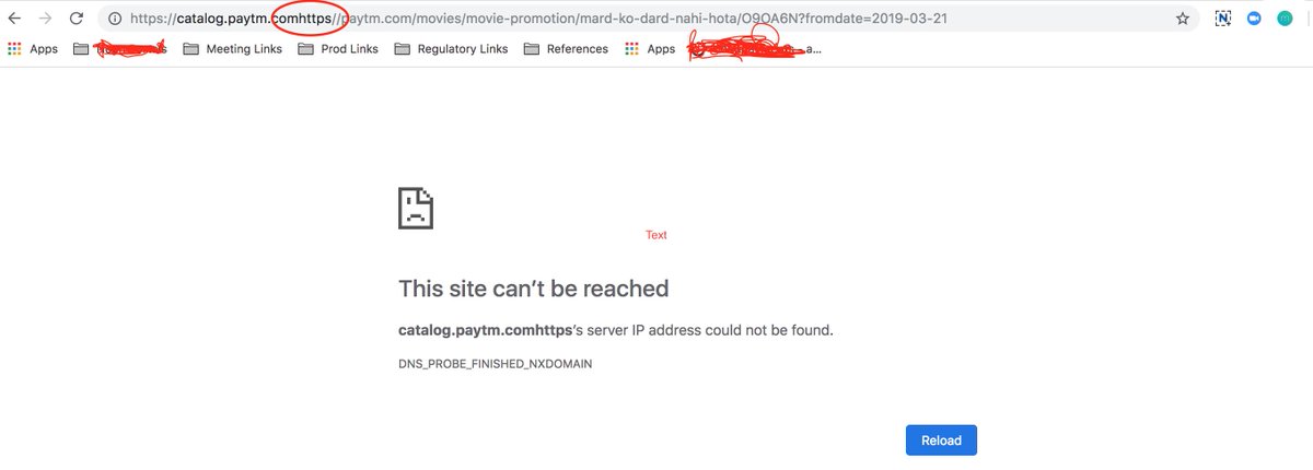 jayantikasarwal's tweet photo. @Paytm Wrong link being formed on your site. https://t.co/e0E9WCQIxm
