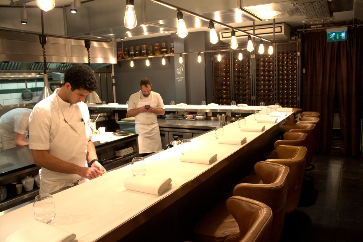 WayoftheChef's tweet photo. This month in @RestaurantMagUK and @BigHospitality, I return for a shift at one of the most intimate kitchens in the UK, @bubbledogsKT with the mighty @jamesknappett - https://t.co/4czusw91iu https://t.co/LWfCvI60HC