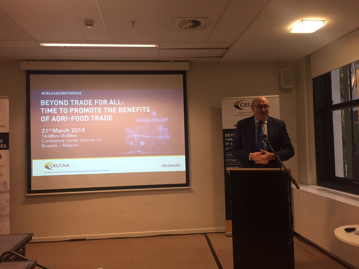 wine_ceev's tweet image. #celcaaconference: @PhilHoganEU underlines that we need to maximise our opportunities at home and abroad!! EU promotion is a useful tool that have supported the boost of exports!