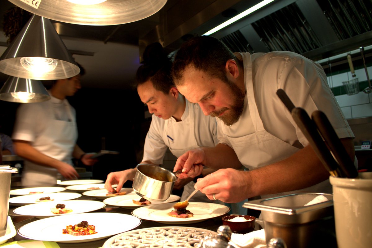 WayoftheChef's tweet photo. This month in @RestaurantMagUK and @BigHospitality, I return for a shift at one of the most intimate kitchens in the UK, @bubbledogsKT with the mighty @jamesknappett - https://t.co/4czusw91iu https://t.co/LWfCvI60HC