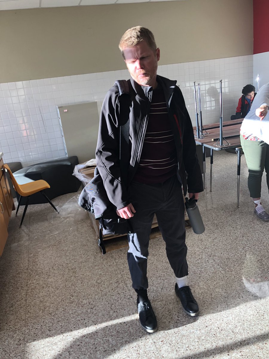 masseySSS's tweet photo. World Down Syndrome Day! Celebrating with crazy socks and awesome friends! All means all❤️ #teamlhjh #RISDSSS @AdamWeimerSLP https://t.co/7OvQadPmNQ