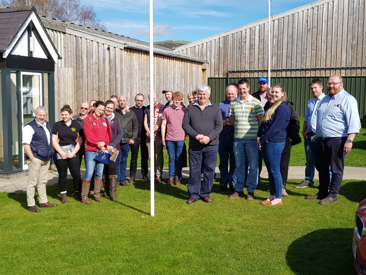 SimonMaitland's tweet photo. Thank you to Megan, Philip, Arwel, and all the staff at @GenusABS Ruthin bull stud. Had a great day yesterday. We all came away positive for the future of UK #dairy https://t.co/7Sw5sQpmGK