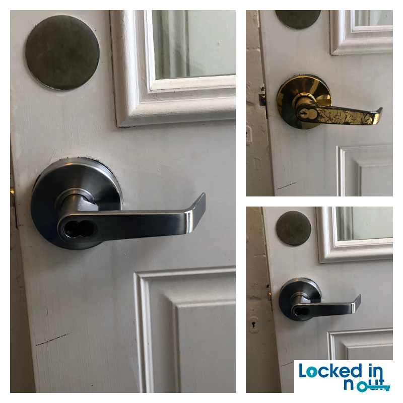 LockedInNOut1's tweet photo. Changing commercial lever handle lock with core cylinder in Cambridge, MA. Get your free quote @ https://t.co/c7GJZ5LlqB
#Locksmith #Locksmiths #ResidentialLocksmith #CommercialLocksmith #Unlock #UnlockService #BusinessLocksmith #HouseLocksmith #LockRepair #LockInstallation https://t.co/2oSP0qUQ6C