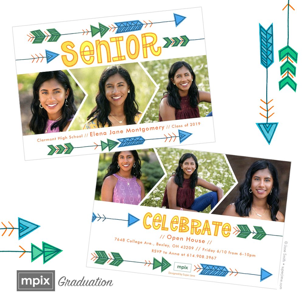 SuperJaneArtist's tweet photo. I'm so pleased to share my latest #Graduation #customphotocards for @mpix! Shop em' here: https://t.co/4yfC2YPy4E #graduation2019 #photocards #cards #customcards #artlicensing #surfacedesign #handlettering #originaltypography #illustrationart #graphicdesigner #carddesign #grad https://t.co/sjpBV6ipUd