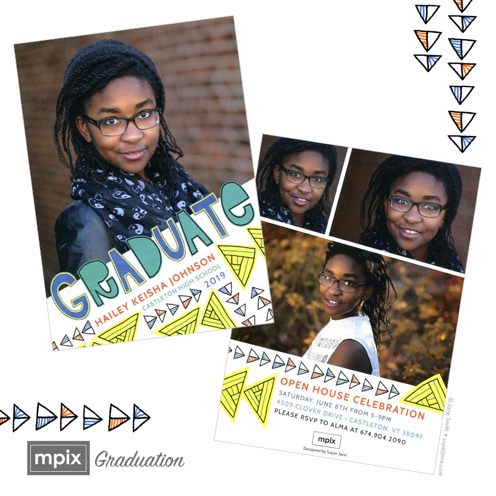 SuperJaneArtist's tweet photo. I'm so pleased to share my latest #Graduation #customphotocards for @mpix! Shop em' here: https://t.co/4yfC2YPy4E #graduation2019 #photocards #cards #customcards #artlicensing #surfacedesign #handlettering #originaltypography #illustrationart #graphicdesigner #carddesign #grad https://t.co/sjpBV6ipUd