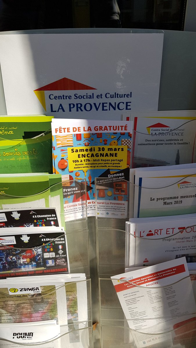Easipourtous's tweet photo. Événement @Easipourtous en bonne place sur le présentoir, merci à tous les partenaires! #GoEncagnane https://t.co/nn3ICL7j64