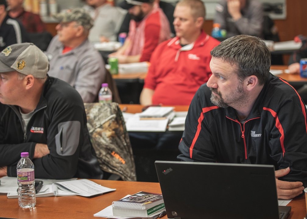 TitanCE's tweet photo. Titan is committed to keeping Our People and everyone around us safe. This starts with proper training. Yesterday we hosted our north region at our corporate office for DOT training. Thank you trainers and team members for your continued commitment to safety! #TitanTraining https://t.co/hLFf7PunJn