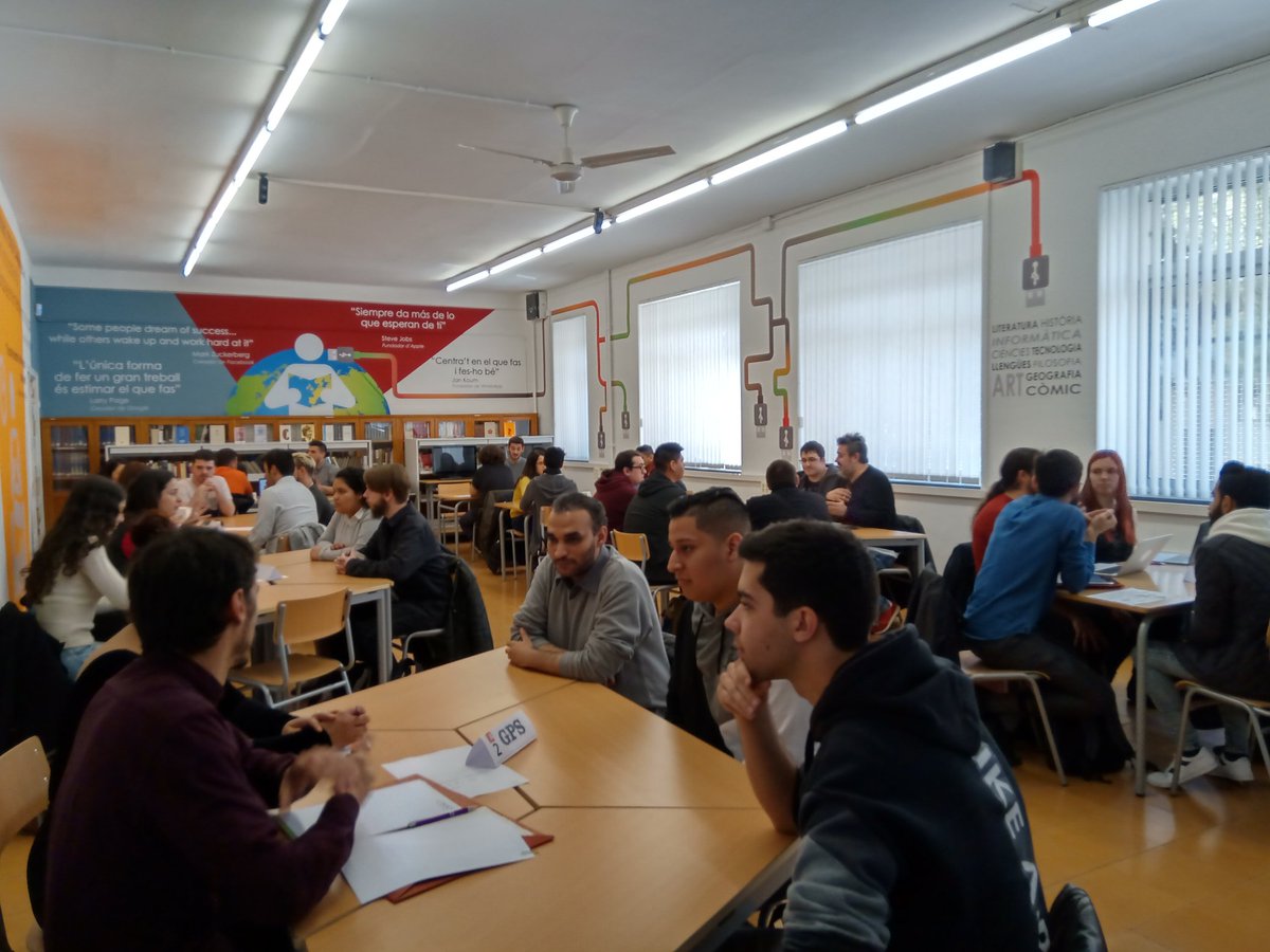 itorressiles's tweet photo. Comencem l'speed dating a les #jedai19 https://t.co/NC0WVVdJuZ