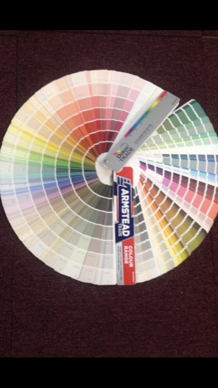 Armstead Paint Colour Chart