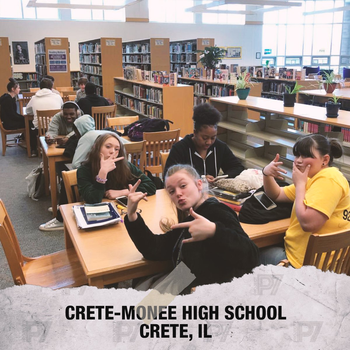 P7clubs's tweet photo. Crete-Monee High School had 12 visitors yesterday! #UnleashTruth https://t.co/qjHA62bu6L