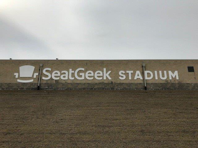 ParvinClauss's tweet image. Who is ready for @ChicagoOpenAir at @SeatGeek Stadium?! Plato once said “Music gives a soul to the universe, wings to the mind, flight to the imagination and life to everything.” We love music as much as we love SIGNS! Check out the new signage we did for Seat Geek! #Wecandoitall