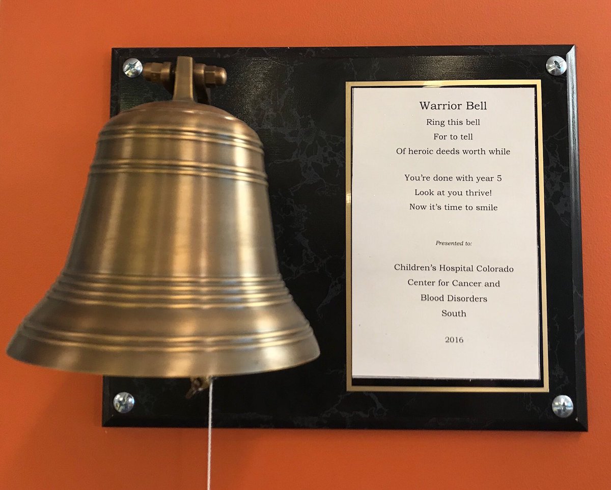 caktippett's tweet photo. Thank you @ChildrensColo for our day with the #WarriorBell and making Cooper thrilled for infusion day. https://t.co/vHhjwZrdUw https://t.co/IcvFWETxZq