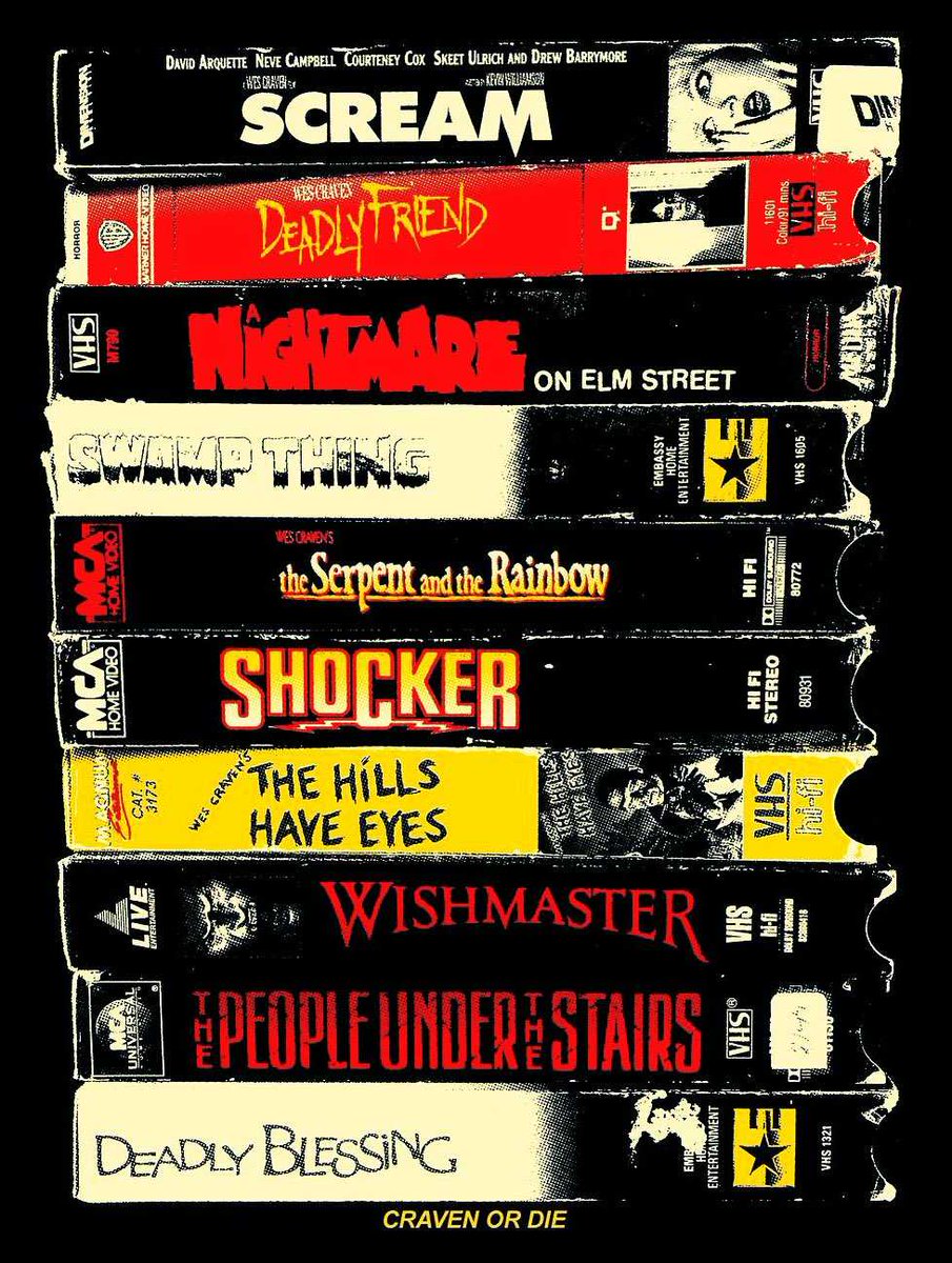 PopHorrorNews's tweet photo. Favorite Wes Craven film? https://t.co/Zb56CEY0uM