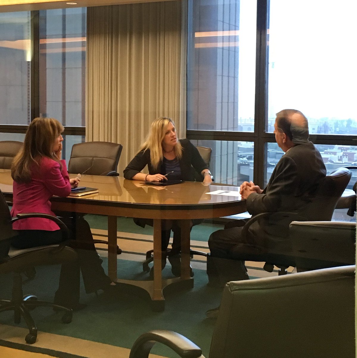 OVWJustice's tweet photo. Thanks to Robert Brewer, US Attorney for the Southern District of California, for the conversation about combating domestic and sexual violence with #OVWJustice Acting Dir Katie Sullivan! So impressed with @SDCAnews's work! https://t.co/srdmWchdkI
