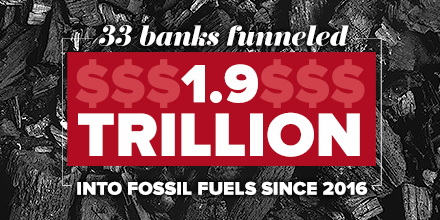 To see how it all breaks down: ran.org/bankingonclima… #divestment #stopfundingfossilfuels