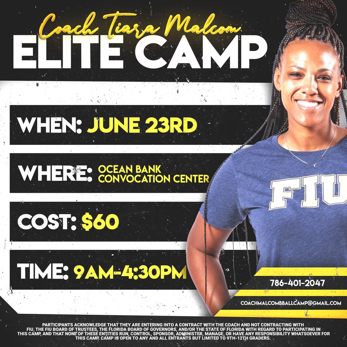 ELITE CAMP IS BACK!!! WE HOPE TO SEE ALL BALLERS ON JUNE 23RD 🏀 GO SIGN UP &amp; SAVE YOUR SPOT NOW!!! LINK BELOW ⬇️⬇️⬇️
camps.jumpforward.com/TiaraMalcomBas…
#PawsUp🐾 | #OwnYours