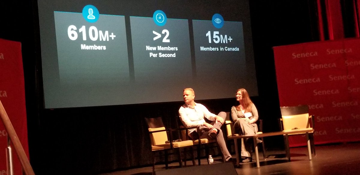 TheresaSeto's tweet photo. Jennifer Catallo, Customer Success Manager, LinkedIn Learning Solutions. "Set up your profile... engage on LinkedIn - share links, images, interests &amp; follow" @SenecaCollege @SenecaBusiness @SenecaMarketing #MakeItHappen #SenecaProud https://t.co/mjGbk5hDo8