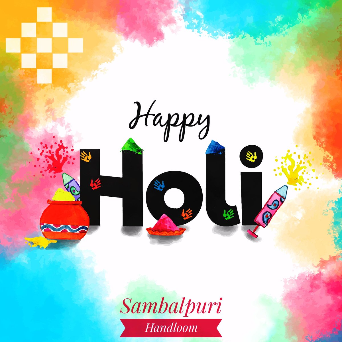 sambalpuriloom's tweet image. Happy Holi 🎊 🎉
#SambalpuriHandloom #HappyHoli