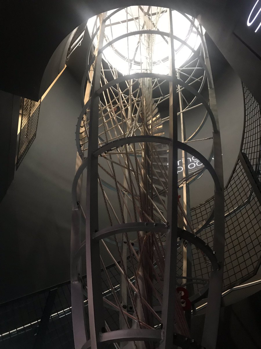 mlhaggerty's tweet image. #DFHSIB20 IB HL and MYP Math exploring @MoMath1 today! Ready for some math exploration and fun