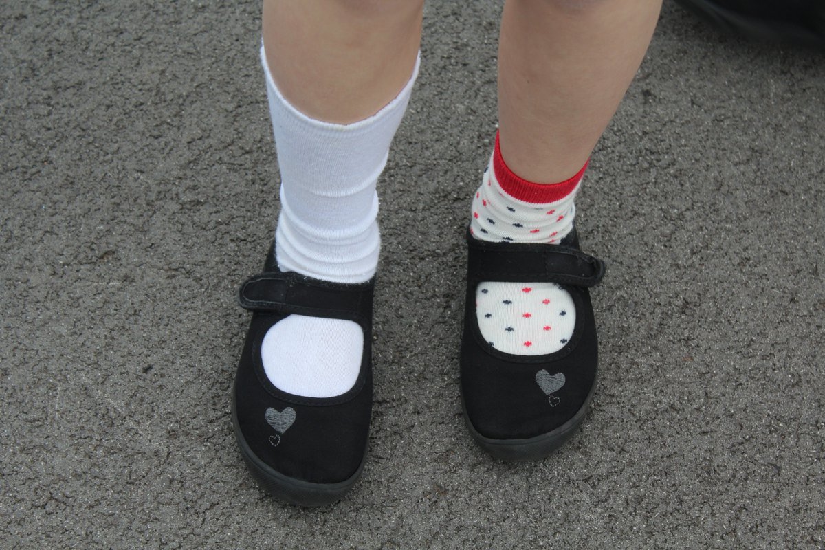 We wore #OddSocks today for #WorldDownSyndromeDay2019. Can you guess who's who?