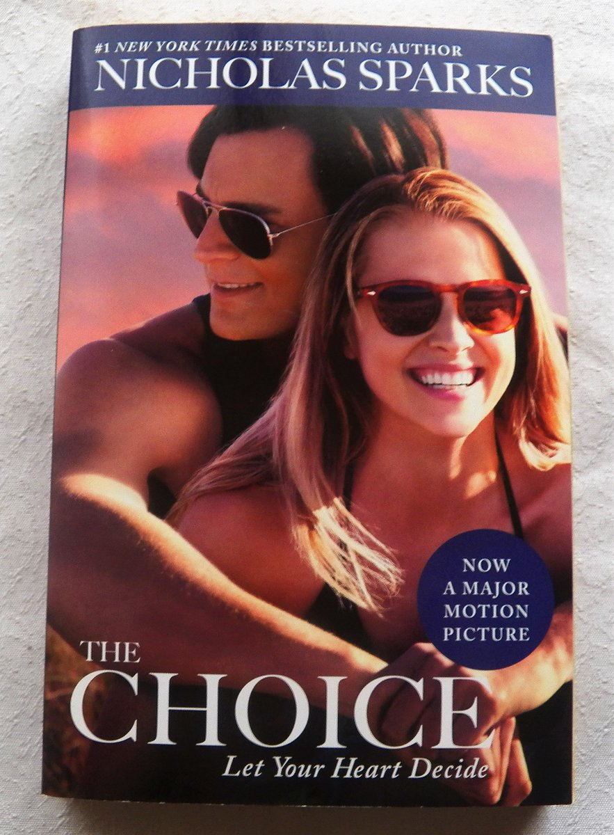 BookResquePlus's tweet photo. The Choice by Nicholas Sparks (2015, Paperback) #novels #books #Sparks #bookstores #usedbooks #BookResque https://t.co/bEyXLP2ZIF https://t.co/rxQYz8MNCa