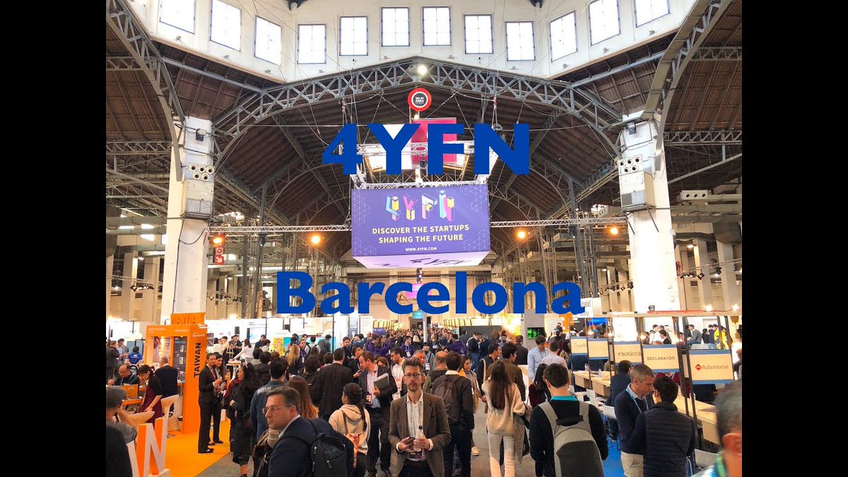 An overview video of 4YFN. Check it out now: youtube.com/watch?v=Eoc5ff… #4yfn #4yfn19 <a href="/4YFN_MWC/">4YFN</a> #Barcelona #startups #innovation