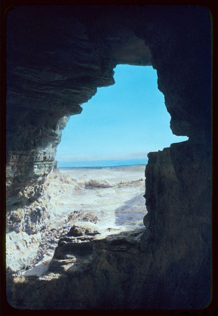 QUMRAN 1947: In late 46 and early 47, caches of manuscripts that come to be known as the Dead Sea Scrolls are discovered by shepherds in the caves of Qumran, and begin to be available to collectors: queue a goldrush for lost Biblical secrets in the endless network of caves.