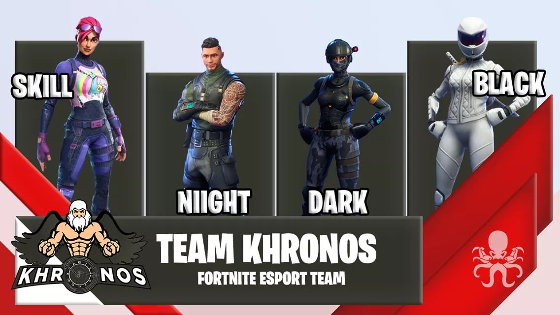 Papcorngames's tweet photo. 💣Ecco chi sono i 4 componenti del team Khronos!

#PapcornGames #Alwaysatthetop! #TeamKhronos #Fortnite https://t.co/BYszCn3odi