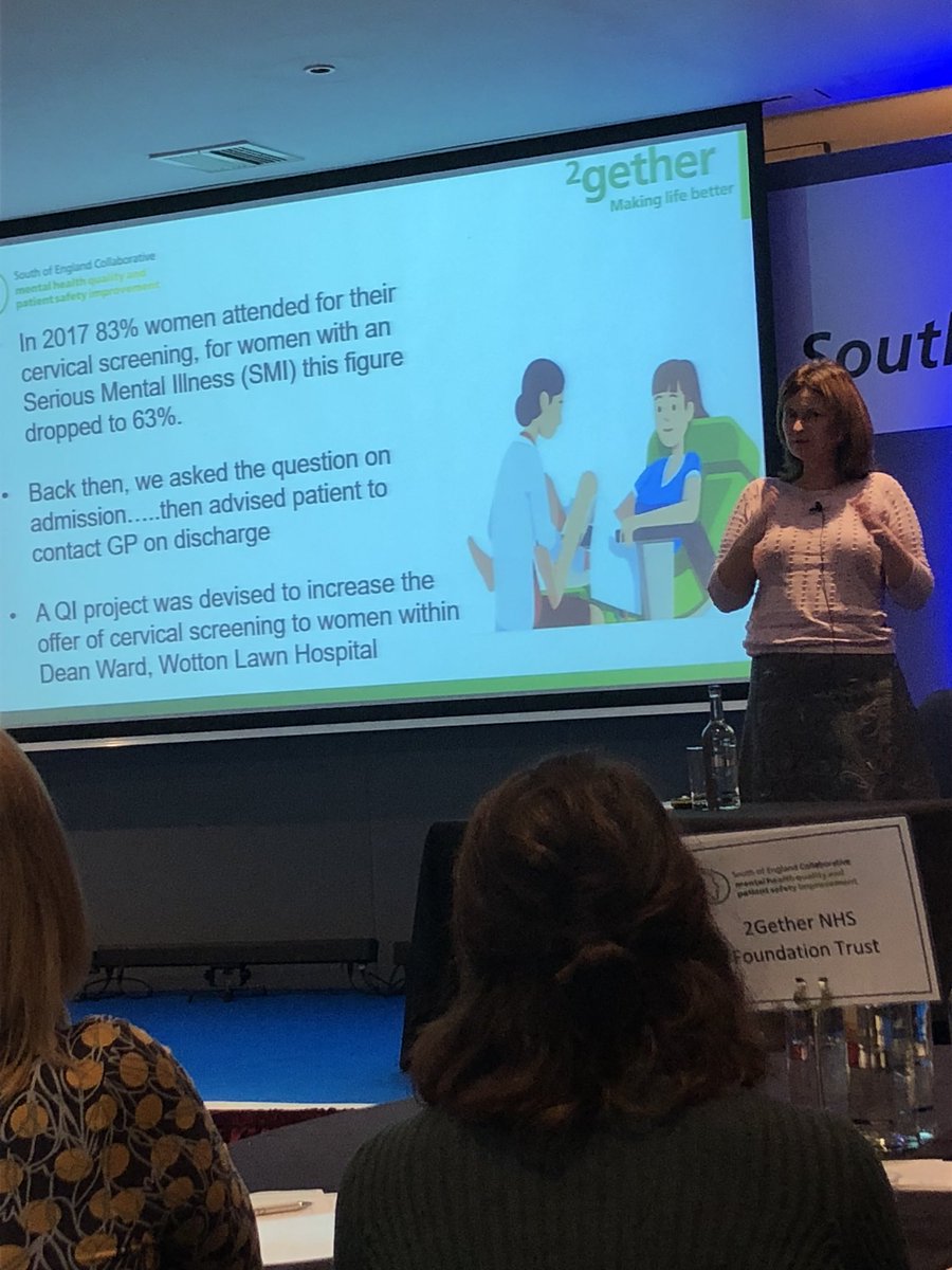 2gether trust describes Well Women Wednesday initiative delivering cervical screening in a mental health trust <a href="/IQMentalHealth/">MH Collaborative</a> @2getherTrust @Glos_CareNHS @WEAHSN