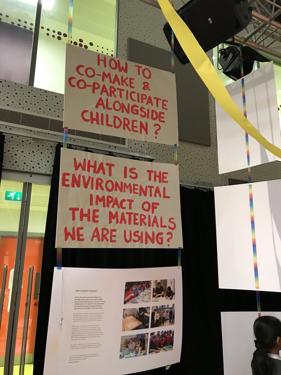 weare_spotlight's tweet photo. Great day with @BowArts celebrating 5 years of the poplar partnership with 7 local primary schools exhibiting the work the students have created over the year #poplarpartnership #art #getcreative #getinspired https://t.co/baPutvEap1