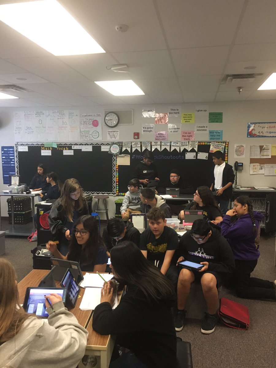 TheMrsRandolph's tweet photo. When it’s 2 days until spring break and you still have standards to teach, you do a Quizlet Live to get the information out! #engaged #WhyCTMS #WhyCrane https://t.co/QBAv0FZYcW