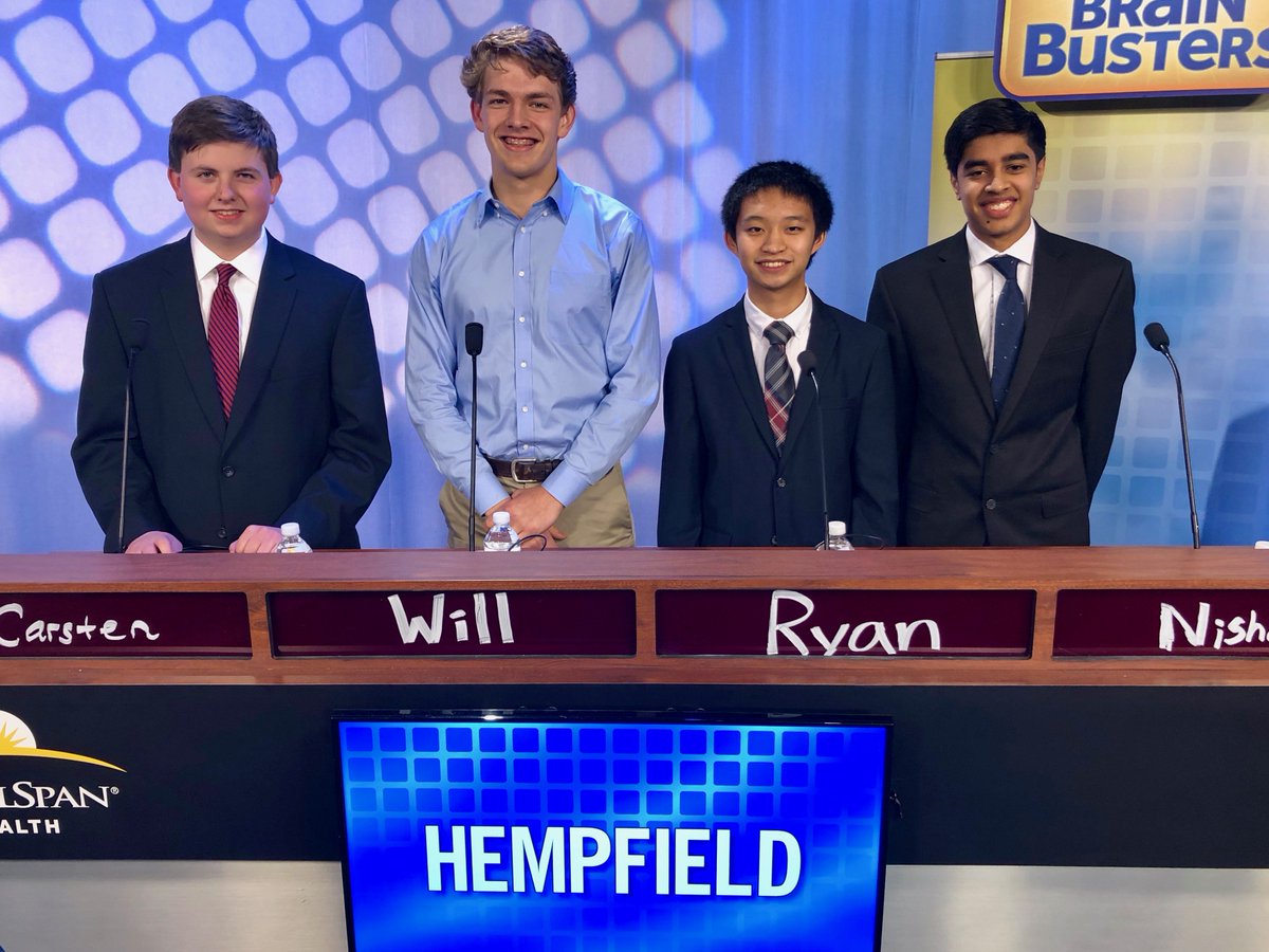 Another Saturday doubleheader on <a href="/WellSpan/">WellSpan Health</a> #BrainBusters on <a href="/WGAL/">WGAL</a> this weekend! At 2:00 pm, it's <a href="/HanoverHS/">Hanover High School</a> v <a href="/GoEHSMounts/">EPHRATA HS</a> <a href="/GoMounts/">Ephrata Area SD</a> and at 2:30 pm it's <a href="/hempfield/">Hempfield SD</a> v. <a href="/EtownAreaHS/">Elizabethtown Area HS</a> We hope you'll be watching!