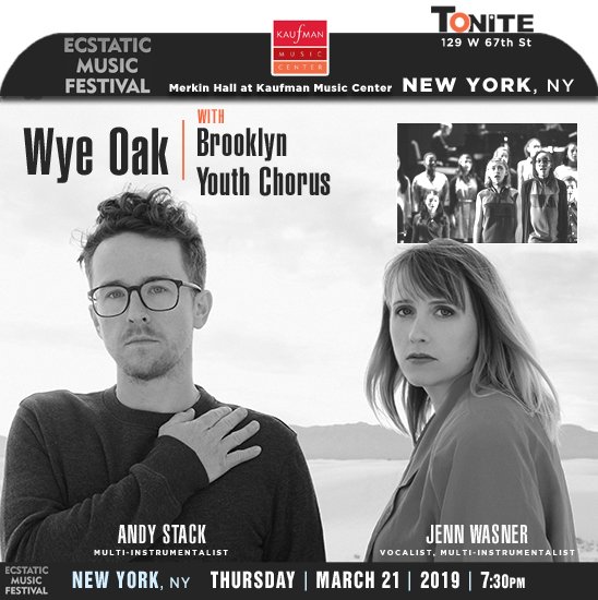 jazzsharing's tweet photo. →@EcstaticMusic #EcstaticMusicFest 2019 @MerkinHall #NewYork,NY
* Closing EMF19 night:
@wyeoak (@flockofdimes #AndyStack)
→https://t.co/ZPGfjk0v6A
W/ @BYChorus (GRAMMY® award-winning)
→ https://t.co/PhSIpyrGCV
TONITE 7:30pm
→https://t.co/YcyTuE6PWH
>https://t.co/a3RwNdPJvg https://t.co/Z1rmj6Us1S