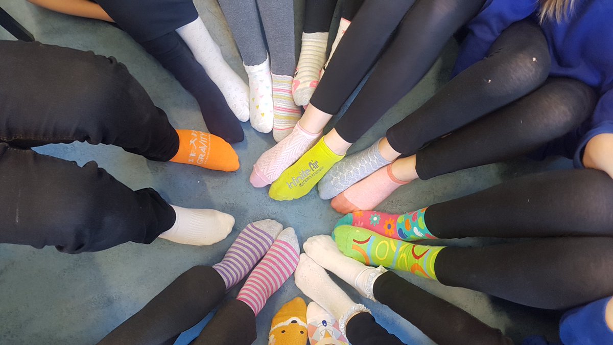 Odd socks day in P6b #downsyndromeawarenessday #raisingawareness #aspirebelieveachieve