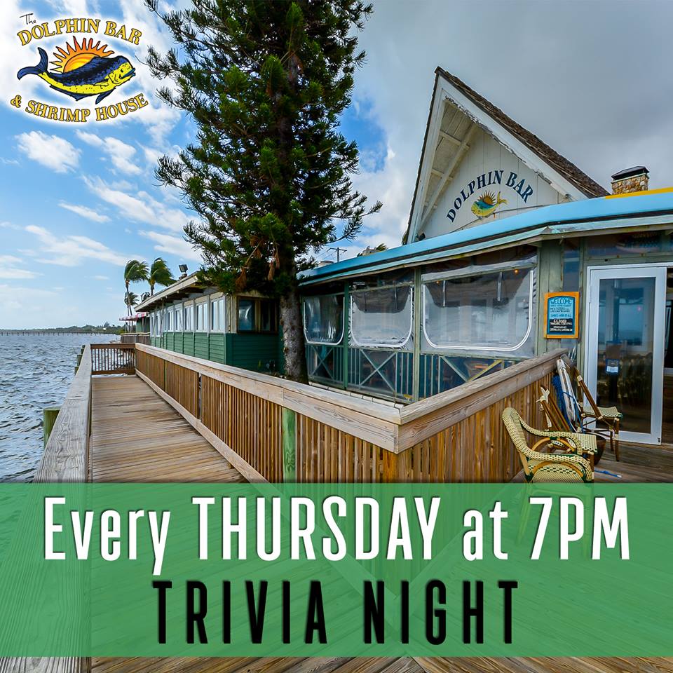 TheDolphin_Bar's tweet photo. We take #ThursdayThoughts seriously round here! #Trivia starts at 7pm! #DolphinBar #JensenBeach #SmartyPants #TreasureCoast #TGIT https://t.co/D0y7F3uRr2