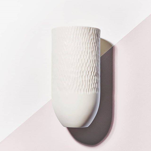 The Parian clay is 'self-glazing' which results in really a tactile and satiny surface finish. It's not glossy as you may think of glaze as being, but rather a hushed marble sheen. Carving in this way gently burnishes each scoop, emphasizing the self-gla… ift.tt/2Weh1ba